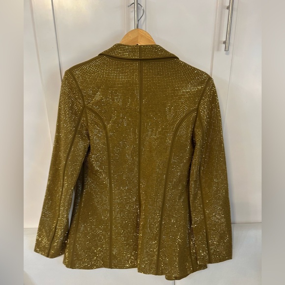 NWOT I AM GIA Moriah blazer in gold - Picture 13 of 13